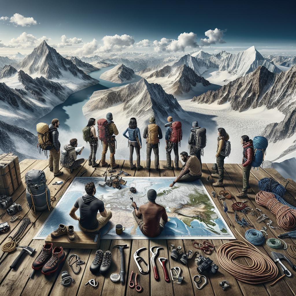 Guide Pratique pour Organiser une Expédition en Montagne